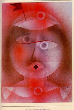 Paul Klee : The Mask with the Little Flag